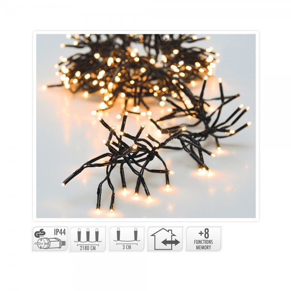 Φωτάκια Cluster 3000Led  AX9502270