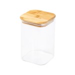 ΔΟΧΕΙΟ ΑΠΟΘΗΚΕΥΣΗΣ BAMBOO ESSENTIALS 950ml ΓΥΑΛΙΝΟ ΜΕ ΚΑΠΑΚΙ 01-12939