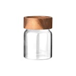 ΔΟΧΕΙΟ ΑΠΟΘΗΚΕΥΣΗΣ ALLURE ΓΥΑΛΙΝΟ 150ml 6.5x9cm 01-28190