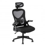 Καρέκλα Γραφείου A8980 Μαύρο/Γκρί mesh με ανάκλιση 59X63X46-113/56-122cm