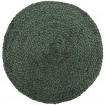 RONDO ΧΑΛΙ ΓΙΟΥΤΑ ΠΡΑΣΙΝΟ 120x120cm 020543