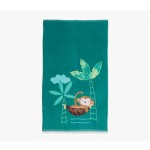 NEF NEF HOMEWARE ΠΑΙΔΙΚΗ ΠΕΤΣΕΤΑ ΘΑΛΑΣΣΗΣ TROPICAL MONKEY 70X120 040057 GREEN