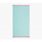 NEF NEF HOMEWARE ΠΕΤΣΕΤΑ ΘΑΛΑΣΣΗΣ OPTION FRINGES 90X170 040070 AQUA