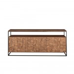 PUZZLE ΜΠΟΥΦΕΣ 3ΠΟΡΤΕΣ ΚΑΡΥΔΙ 175x45xH75cm