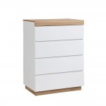 CASA ΣΥΡΤΑΡΙΕΡΑ 4ΣΥΡΤΑΡΙΑ ΛΕΥΚΟ ΦΥΣΙΚΟ 80x50xH110cm 09-2050