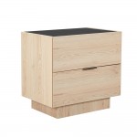 CUBIUS ΚΟΜΟΔΙΝΟ 2ΣΥΡΤΑΡΙΑ ΦΥΣΙΚΟ 58x39x54.2 09-2136