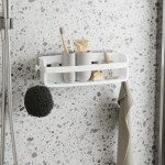 FLEX ΡΑΦΙ ΜΠΑΝΙΟΥ ΜΕ ΒΕΝΤΟΥΖΕΣ ΛΕΥΚΟ 32.7Χ11.7Χ8.6CM 1021300-660