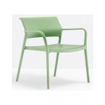 Ara 316 lounge πολυθρόνα PP GREEN 70x64x74(61,5/42)cm