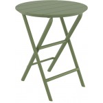 HELEN OLIVE GREEN ΤΡΑΠΕΖΙ ΠΤΥΣ/ΝΟ PP D60X74CM 20.0902