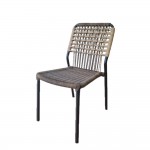 PANAMA ΚΑΡΕΚΛΑ ΚΑΦΕ 46x58xH83cm ΜΕΤΑΛΛΟ 22-0049