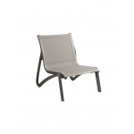 Sunset lounge καρέκλα PP VOLCANIC BLACK 74x83xH89(38)cm
