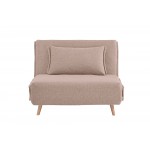 LILY ΚΑΝΑΠΕΣ- ΚΡΕΒΑΤΙ 108x87x83cm ΡΟΖ 3LAH-279N68-P100/PINK