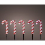 ΜΠΑΣΤΟΥΝΙ ΖΑΧΑΡΩΤΟ 5ΤΜΧ ΑΚΡΥΛΙΚΟ ΜΕ LED ΣΤΑΘΕΡΑ ΦΩΤΑΚΙΑ 4.3Χ11Χ25.5CM 49.1545