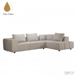 TOMOS ΚΑΝΑΠΕΣ ΓΩΝΙΑ ΔΕΞΙΑ BEIGE LEGASY 15 298x200x85cm