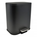 ΚΑΛΑΘΙ ΜΠΑΝΙΟΥ SOUL 5lt SOFT CLOSE FINGER PRINT PROOF ΜΑΥΡΟ ΜΑΤ 837540