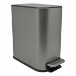 ΚΑΛΑΘΙ ΜΠΑΝΙΟΥ SOUL 5lt SOFT CLOSE SLIM FINGER PRINT PROOF INOX ΜΑΤ 837663