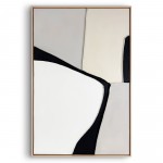 ΠΙΝΑΚΑΣ ΜΙΚΤΗ ΤΕΧΝΙΚΗ ME ΦΥΣΙΚΟ ΠΛΑΙΣΙΟ SILENT SHAPES 78Χ118ΕΚ