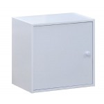 DECON Cube Nτουλάπι 40x29x40cm Απόχρωση Άσπρο Ε829