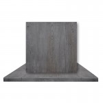 RESIN Επιφάνεια Τραπεζιού, 80x80cm/30mm Απόχρωση Cement, Εσωτερικού Χώρου Ε006,20