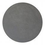 CONCRETE Επιφάνεια Τραπεζιού  D60cm Cement Grey Ε6221