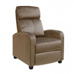 PORTER Πολυθρόνα Relax 68x86x99cm Camel Velure Ε9781,2