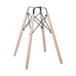 ART Wood Βάση Τραπεζιού Φυσικό 54x54x70 / Eπιφάνειες 60-80cm Ε7085