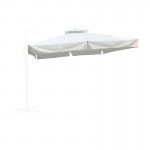 Πανί Ανταλλακτικό Άσπρο για Ομπρέλα Τηλεσκοπική HANGING 3x3m