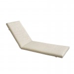 SUNLOUNGER Μαξιλάρι Ξαπλώστρας 196(78+118)x60x7cm Textilene Μπεζ με Φερμουάρ & Velcro (Foam+Polyester) Ε2017,92