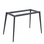 VIDAL Βάση Τραπεζιού 110x70x72cm Μέταλλο Βαφή Μαύρο Ε0685
