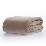 NEF-NEF ΚΟΥΒΕΡΤΑ FLEECE ΥΠΕΡΔΙΠΛΗ 220x240CM COSY BEIGE 031660