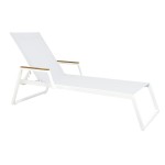 Corfu Ξαπλώστρα 198x70x36/55εκ