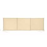 LILY ΜΑΞΙΛΑΡΙ ΓΙΑ ΠΑΓΚΑΚΙ 3 ΘΕΣΕΩΝ 150x45εκ. ΚΡΕΜ CUS-3SEAT/CR