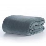 NEF-NEF ΚΟΥΒΕΡΤΑ FLEECE ΜΟΝΗ 160x220CM COSY DUSTY BLUE 031659