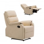 Comfort Πολυθρόνα Relax 79x97x101cm PU Μπεζ Ε9732,1