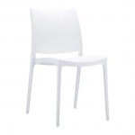 Maya WHITE καρέκλα PP 44x50x81cm 20.0140