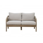 Rimini NEW ΚΑΝΑΠΕΣ 2 ΘΕΣΙΟΣ Ξύλο Ακακίας Light Teak 151Χ79.5,H68.5cm HUC39587
