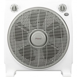 PRIMO Ανεμιστήρας Box Fan PRBF-80452 Primo 12'' 30εκ. Λευκός-Γκρι 800452