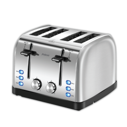 Primo Φρυγανιέρα PRST-40454 Primo 4Θέσεων 1900W Inox 400454