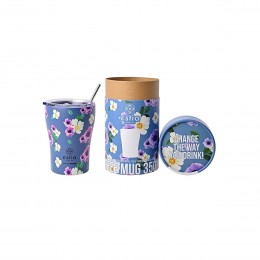 ΘΕΡΜΟΣ COFFEE MUG SAVE THE AEGEAN 350ml GARDEN BLUE 01-16883