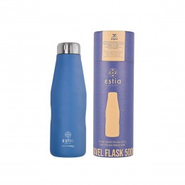 ΘΕΡΜΟΣ TRAVEL FLASK SAVE THE AEGEAN 500ml DENIM BLUE 01-12052
