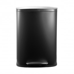 ΚΑΔΟΣ ΑΠΟΡΡΙΜΑΤΩΝ SOLOPRIME SOFT CLOSE 50lt ΜΑΥΡΟΣ 01-20910
