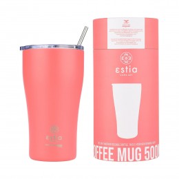 ΘΕΡΜΟΣ COFFEE MUG SAVE THE AEGEAN 500ml FUSION CORAL ΚΩΔΙΚΟΣ 01-23164