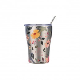ΘΕΡΜΟΣ COFFEE MUG SAVE THE AEGEAN 350ml SILVER BOTANIC 01-31787