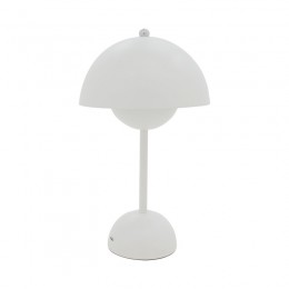 Επιτραπέζιο φωτιστικό Creative pakoworld LED λευκό Φ18x30εκ 009-000113