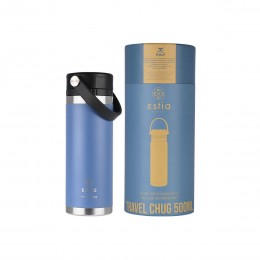 ΘΕΡΜΟΣ TRAVEL CHUG SAVE THE AEGEAN 500ml DENIM BLUE 01-17774