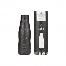 ΘΕΡΜΟΣ TRAVEL FLASK SAVE THE AEGEAN 500ml NOIR ECHO 01-22044