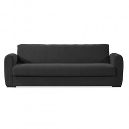 Dome Καναπές Κρεβάτι 3Θέσιος 224x83xH80cm Γκρι Σκούρο 07-811 01-2212