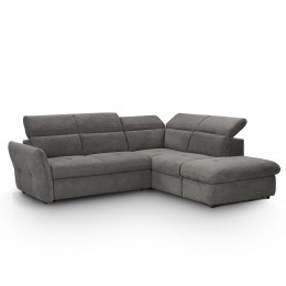 MONSERAT ΚΑΝΑΠΕΣ ΚΡΕΒΑΤΙ ΓΩΝΙΑ ΔΕΞΙΑ ΑΝΘΡΑΚΙ 254x224x90 01-2602