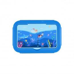 ΠΑΙΔΙΚΟ ΦΑΓΗΤΟΔΟΧΕΙΟ SAVE THE AEGEAN 1400ml ΜΕ 3 ΘΗΚΕΣ OCEAN PLAY 01-33583