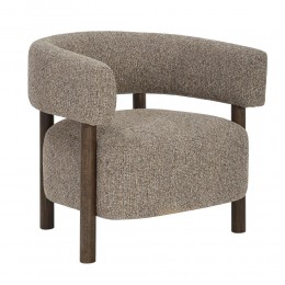 BELVEDERE ΠΟΛΥΘΡΟΝΑ ΚΑΦΕ BEIGE 73x69x70cm